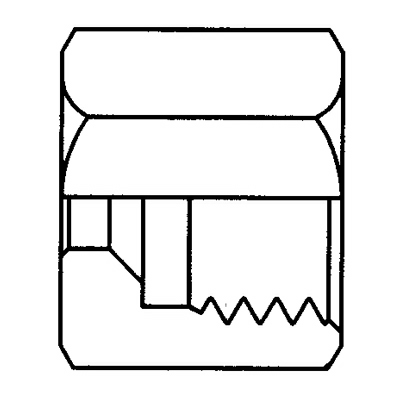 TITON 61X12 COMPRESSION NUT