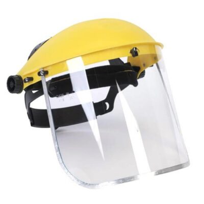 FACE SHIELD COMPLETE CLEAR 200X380 COMPLETE