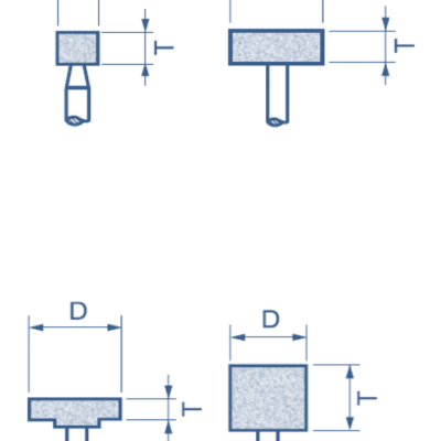 W187 MOUNTED POINT 13x25
