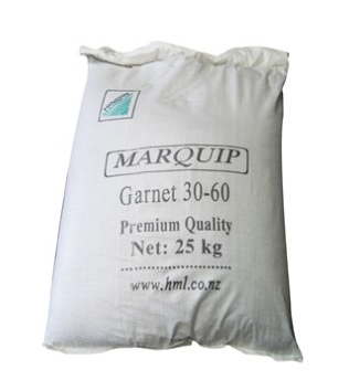 GARNET 25KG BAG (30-60#)