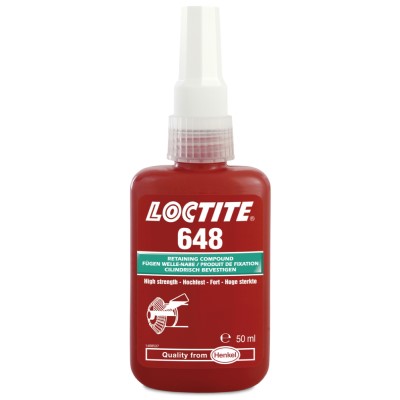 LOCTITE 50cc 648 RETAINING COMPOUND
