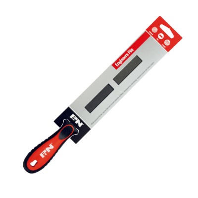 P&N 200mm BASTARD FLAT FILE C/W HANDLE