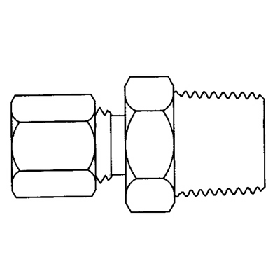 TITON 68X4X2 MALE CONNECTOR