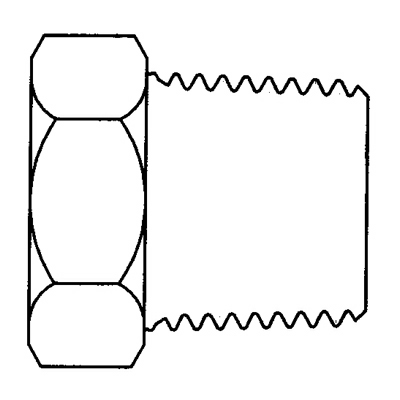 TITON 3152SX4 1/4 SOLID PLUG